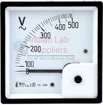 Analog Voltmeter Panel Type 500V AC DC